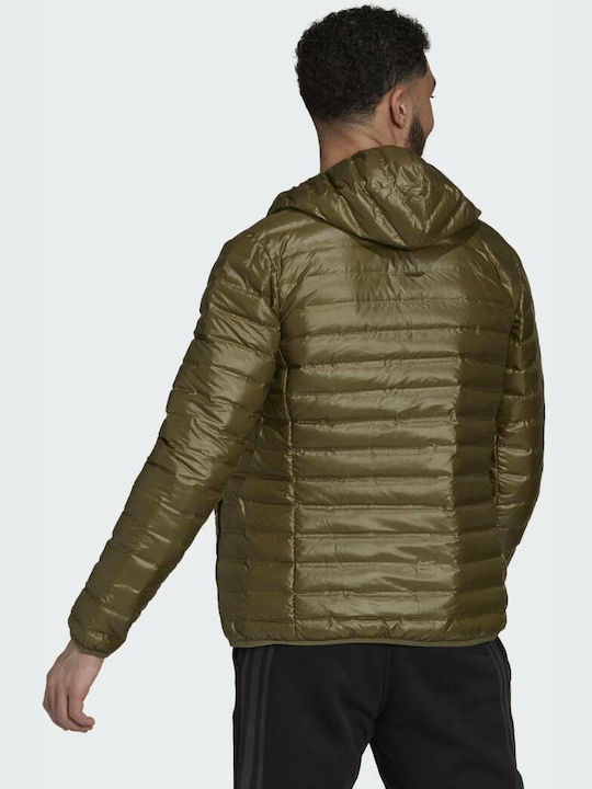 Adidas Varilite Herren Jacke Puffer Khaki