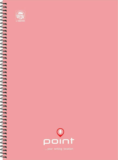 Typotrust Spiral Notebook Ruled A4 3 Subjects Point (Various Colours)