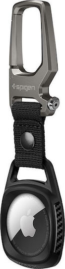 Spigen Rugged Armor Keychain Case for AirTag Matte Black