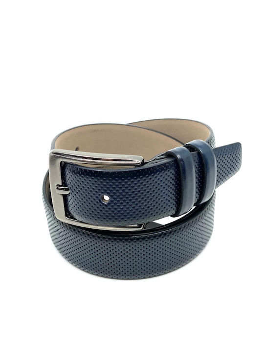 LGD-2033 Men's Belt Leather Blue