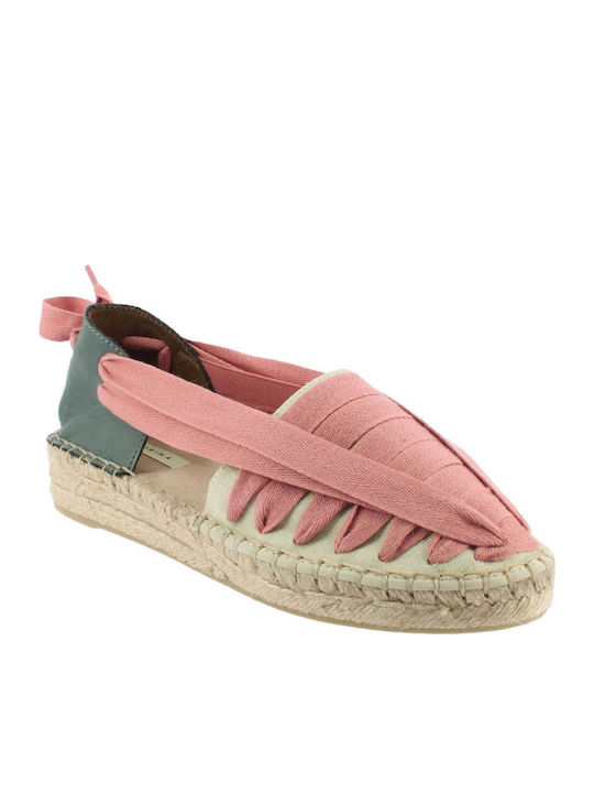 IQ Shoes 107.C1355 Women's Fabric Espadrilles Pink