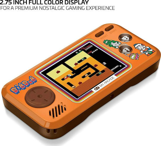 Dreamgear Dig Dug Elektronische Handheld-Spielkonsole für Kinder