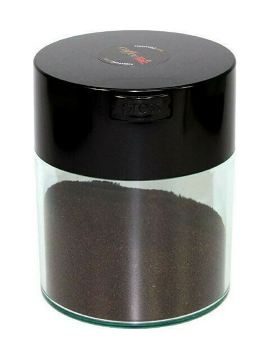 Vase Coffee with Airtight Lid Plastic Transparent 250ml