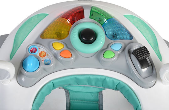 Cangaroo Sharky Baby Walker with Music for 6+ Months Green