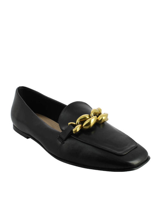 IQ Shoes Women's Loafers in Black Color