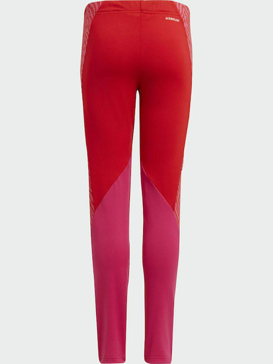 adidas Kids Legging Sports Long Red Designed 2 Move