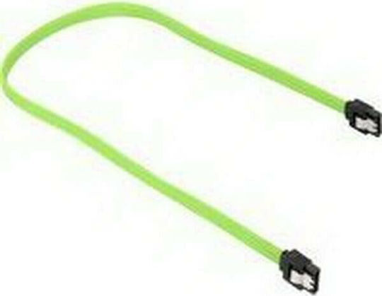 Sharkoon 7-Pin SATA III - 7-Pin SATA III Cable 0.45m Πράσινο