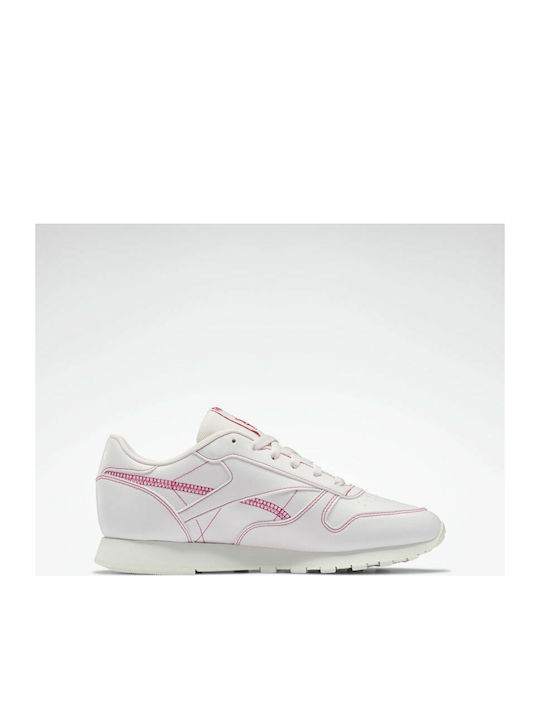 Reebok Classic Leather Vegan Femei Sneakers Porcelain Pink / Chalk / Pursuit Pink