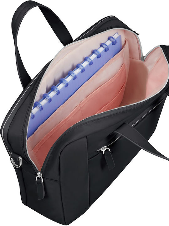 Samsonite Eco Wave Bailhandle 2 Shoulder / Handheld Bag for 15.6" Laptop Black