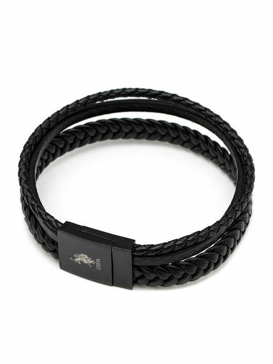 U.S. Polo Assn. Brățară Bărbătească Din Piele