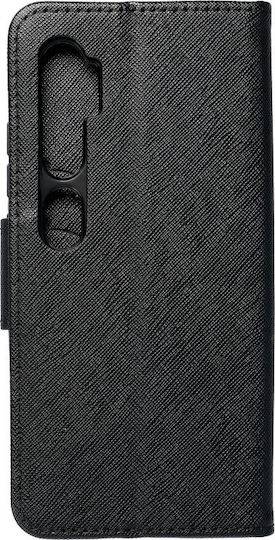 Fancy Портмоне Изкуствена кожа Черен (Redmi Note 10 / 10s / Poco M5s)