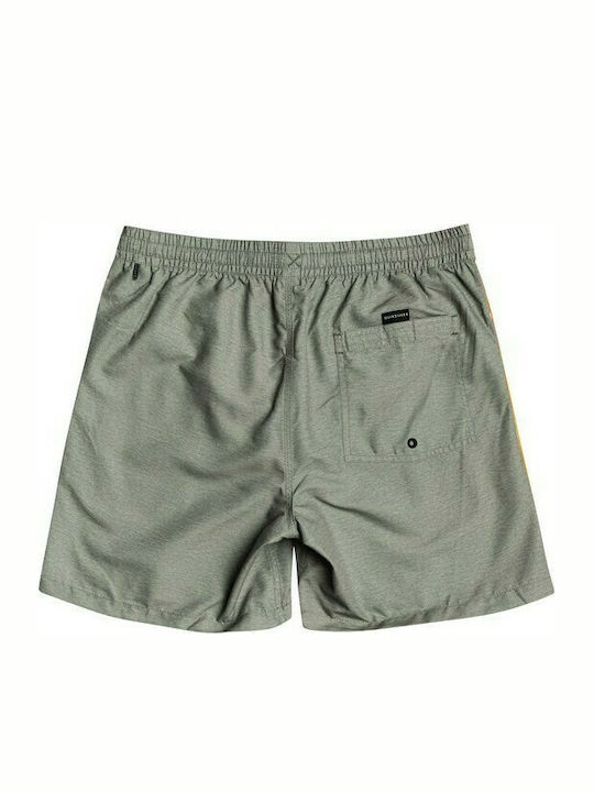 Quiksilver Vert 14 Kids Swimwear Swim Shorts Khaki Quiksilver Vert 14 Kids Swimwear Swim Shorts Khaki