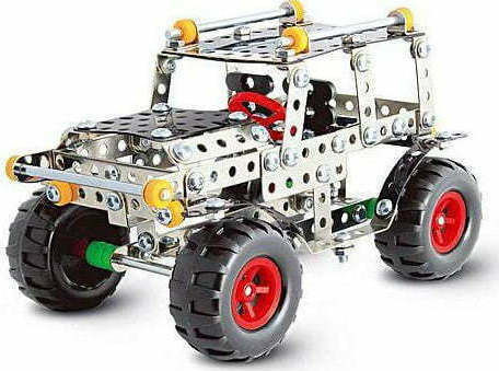 Iron Commander Metal Construction Toy Metal 3D Jeep for Children 8+ years old+ Years