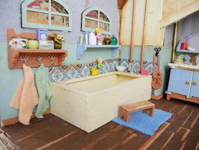 The Mouse Mansion Wooden Construction Toy DIY Furniture Kit Mouse Bathroom