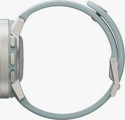 Suunto 9 Peak Titanium 43mm Αδιάβροχο Smartwatch με Παλμογράφο (Moss Gray)