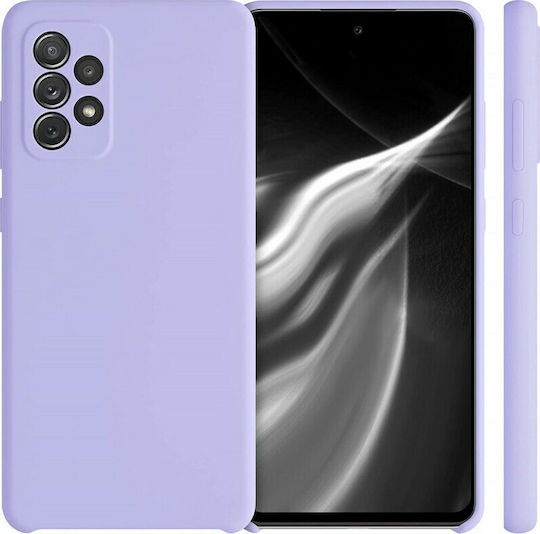 KWmobile Flexible Rubber Back Cover Σιλικόνης Lavender (Galaxy A72)