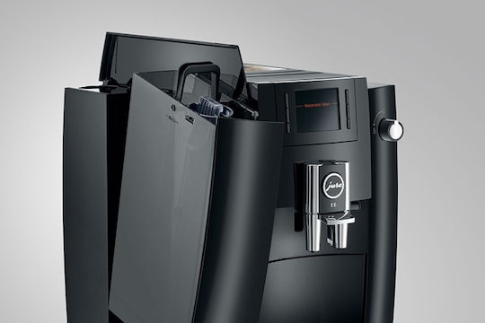 Jura E6 Автоматична Еспресо Кафемашина 1450W Налягане 15bar с Мелачка Piano Черен 15377