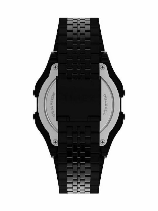 Timex T80 Digital Men's Watch 34mm Battery Black