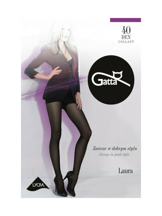 Gatta Laura Women's Pantyhose 40 Den Graphite