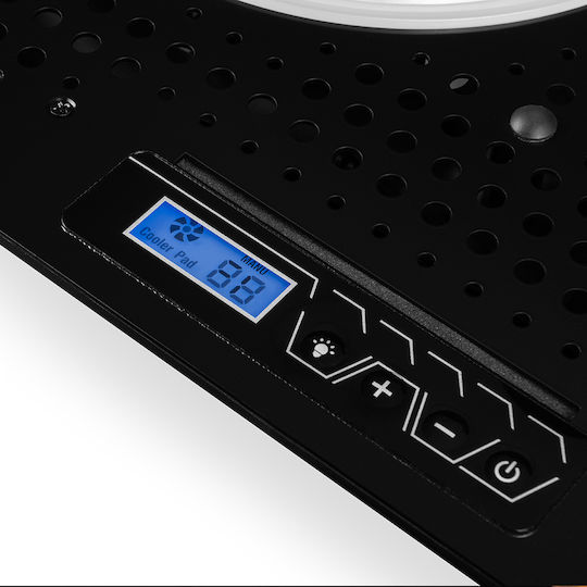 Modecom MC-CF18 RGB Cooling Pad for Laptop up to 18" with 2 Fans