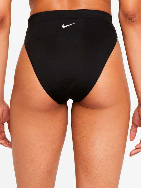 Bikini Slip Ψηλόμεσο Μαύρο