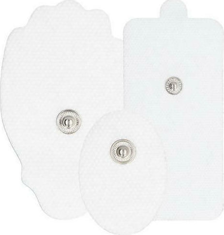 Rimba Electro Shock Replacement Pads για Ηλεκτροδιέγερση σε Λευκό Χρώμα 6τμχ