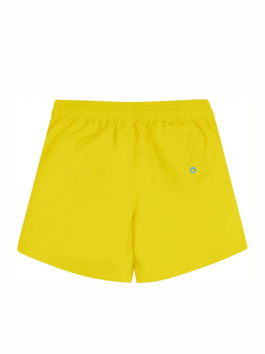 Guess Trunk Kids Swimwear Swim Shorts Yellow