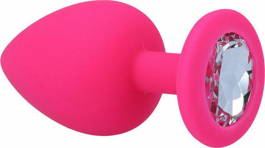 Intense Shelki Anal Plug L Πρωκτική Σφήνα Large Pink 9.2cm