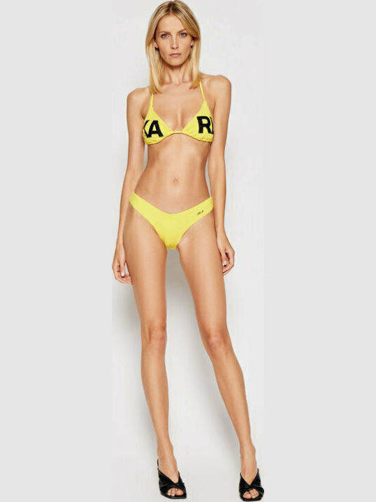 Bikini Τριγωνάκι Κίτρινο
