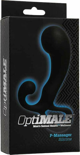 Doc Johnson Optimale P-Massager Anal Plug Schwarz 10cm