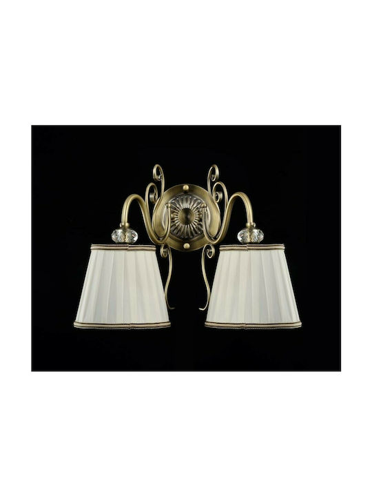 Maytoni Vintage Lamp Wall with Socket E14 Bronze 39x27x28cm