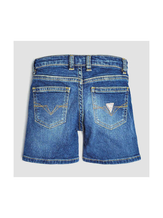 Guess Kids Shorts/Bermuda Denim Βερμούδα Blue