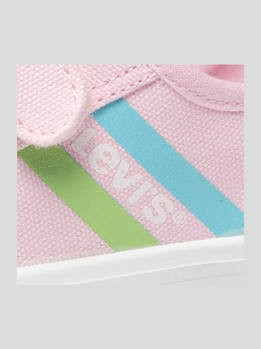 Mission Παιδικά Sneakers με Σκρατς Ροζ