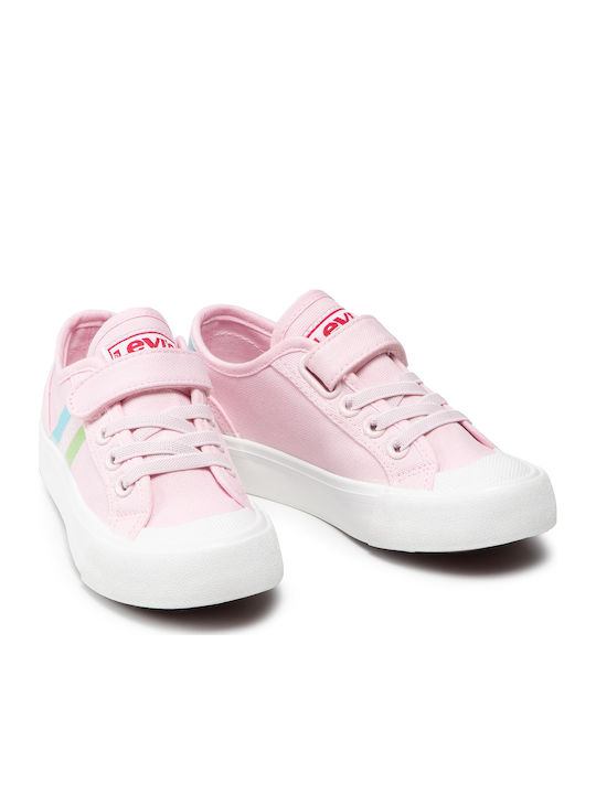 Mission Παιδικά Sneakers με Σκρατς Ροζ