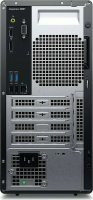 Dell Inspiron 3881 MT Desktop-PC (Kern i5-10400/16GB DDR4/256GB SSD + 1TB Festplatte/W10 Pro)