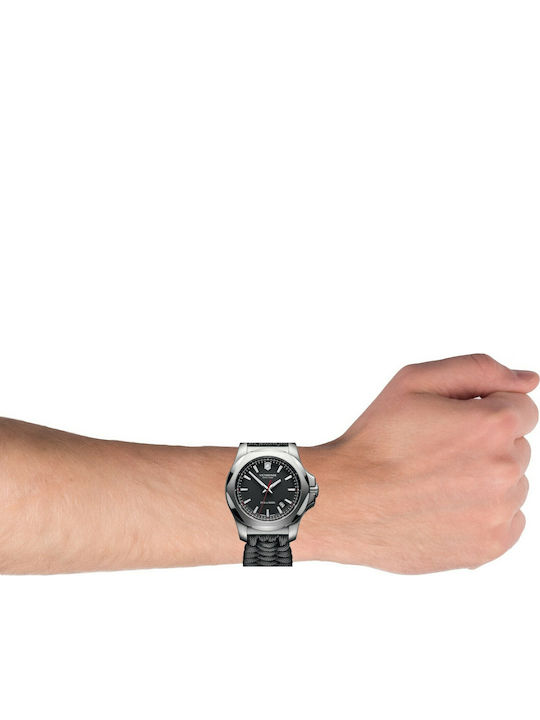 Victorinox I.n.o.x Ρολόι Μπαταρίας με Δερμάτινο Λουράκι