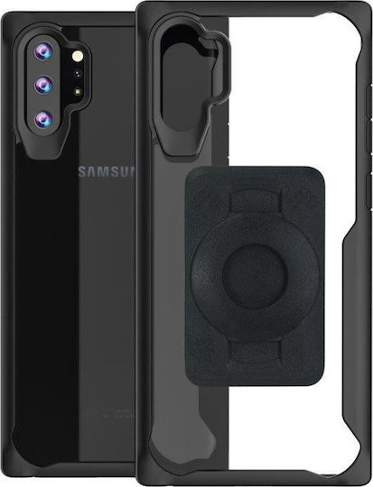 Tigra Sport FitClic Back Cover Σιλικόνης Μαύρο (Galaxy Note 10+)