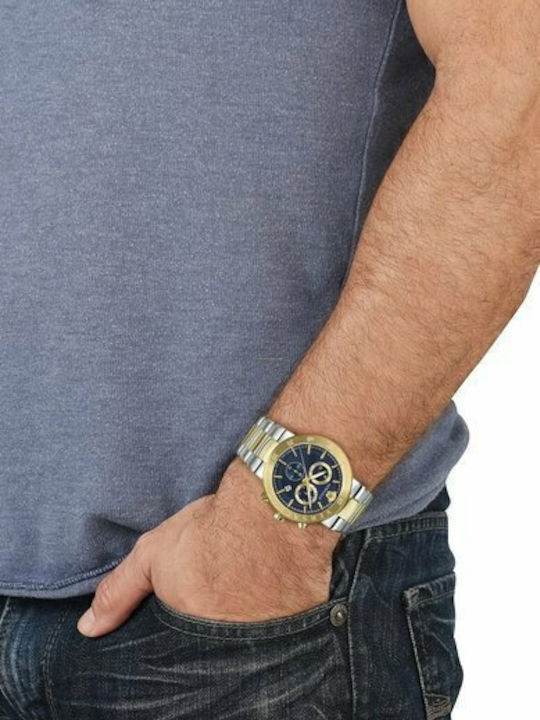 Versace Ρολόι Μπαταρίας με Μεταλλικό Μπρασελέ Versace Ρολόι Μπαταρίας με Μεταλλικό Μπρασελέ