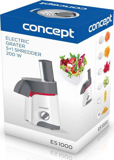 Concept ES1000 Κόφτης Λαχανικών / Φρούτων 200W Λευκός