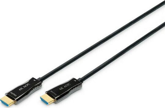 Digitus HDMI 2.0 Premium High Speed 4K 60Hz HDR Cable HDMI Male - HDMI Male 15m Black