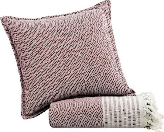 Madi Триместен диван Throw Tent 170x300см. Bordo
