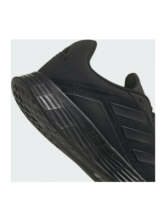 Duramo SL Men's Running Sport Shoes Core Black / Lucid Lime