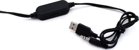 Andowl Q-T126 Ηχεία Υπολογιστή 2.0 με Ισχύ 6W Μαύρα