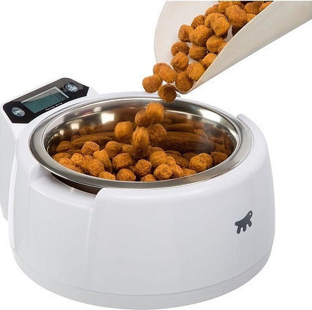 Ferplast Plastic Food Bowl for Dog & Cat 850ml With Scale