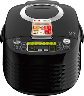 Tefal Sphericook Aragaz multifuncțional 820W cu Capacitate 5lt Negru