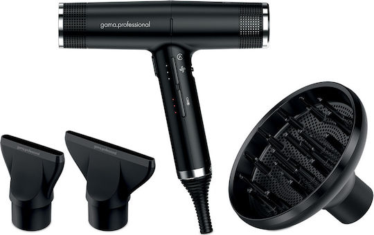 GA.MA Iq Perfetto Professional Hair Dryer with Diffuser 2000W Black 100339