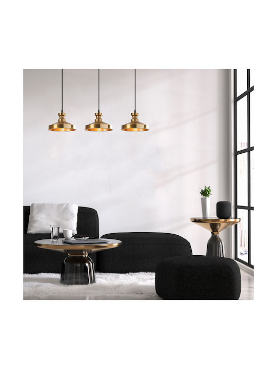 HomeMarkt Pendant Light Bronze Rail with Socket E27 109x29cm