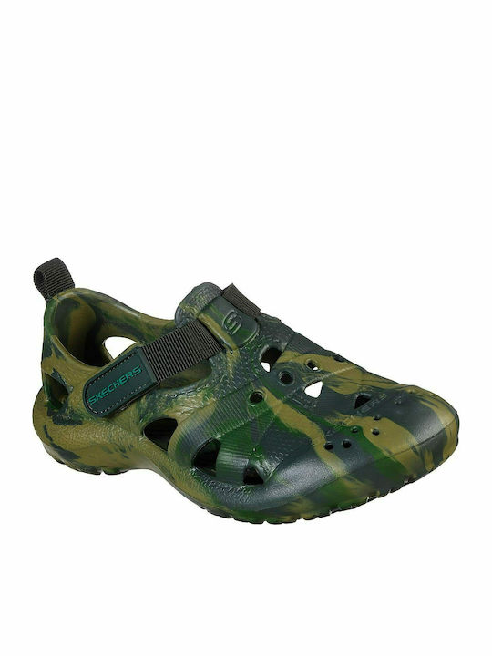 Skechers Cali Gear Koolers Children's Beach Shoes Green