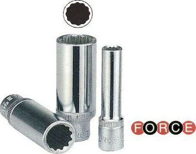 Force Socket Phillips Long with Square Drive 1/4" Diameter 7mm