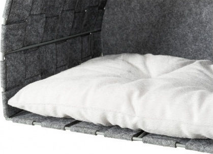 Trixie Lennie Nest Katze Gray 45x30x30cm